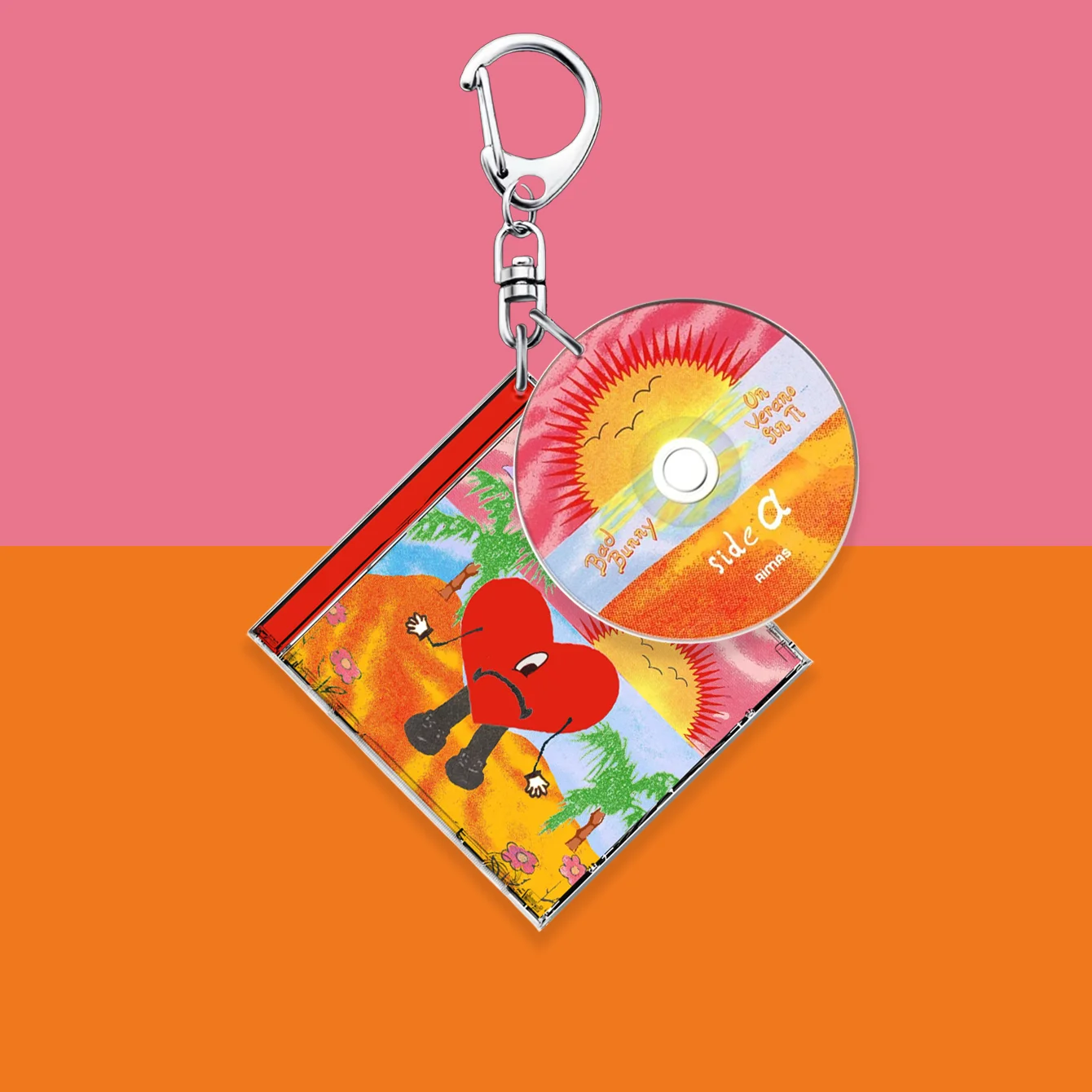 Bad Bunny Versano Sin Ti Keychain，Music Keychain，Moscow Mule，Star Keychain，Keychain Collection，Exquisite Decorations，Exquisite Small Gifts，Holiday Gifts