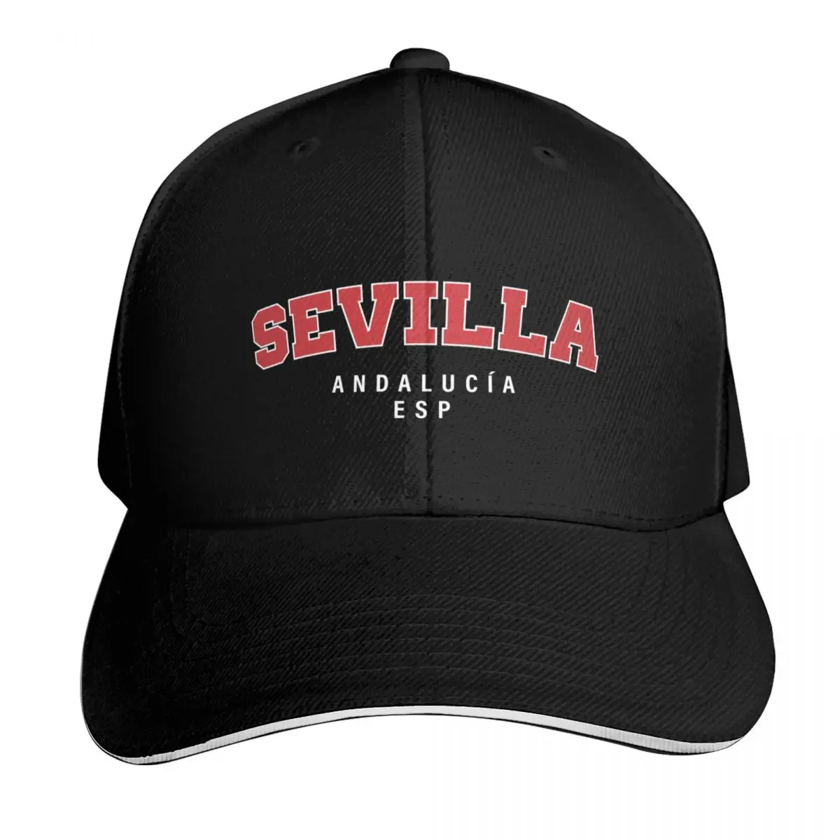 Gorra de béisbol SEVILLE ANDALUSIA SPAIN, gorra de gran tamaño para hombre, gorra de lujo para mujer, sombreros divertidos, sombreros bonitos para mujer, sombreros para hombre