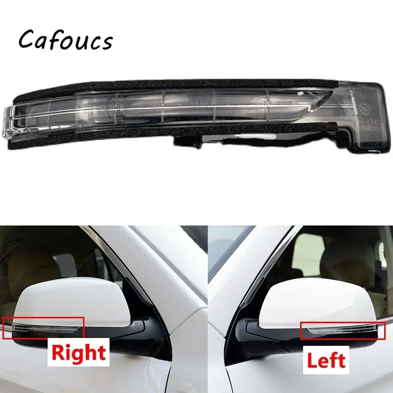 Cafoucs Rearview Reversing Mirror Light Turn Signal Lamp For Great Wall Haval H9