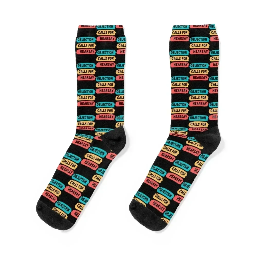 objection calls for hearsay Socks Soccer cotton anime Running Men Socks Women's
