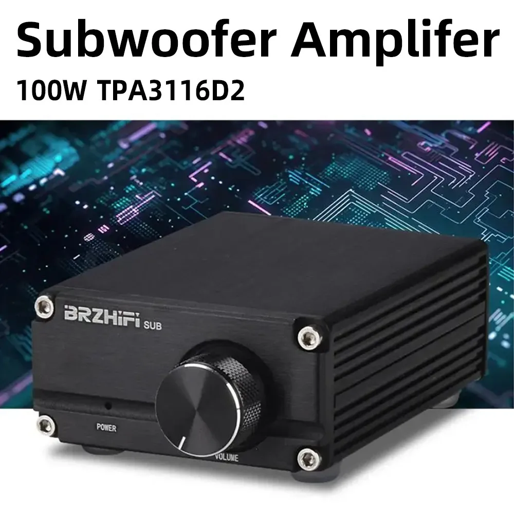 B3 Mono 100W Digital HIFI Professional Subwoofer Low Frequency SUB Amplifier High Power