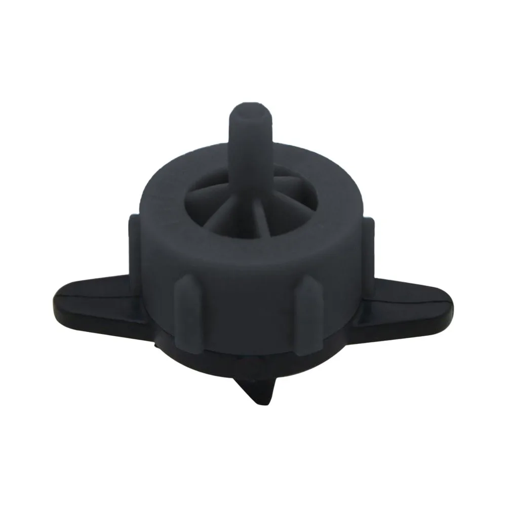100 Adjustable Drip Emitters for Garden Irrigation Systems Supporting Flow Rates of 2 4 8 and 16 Liters Per Hour