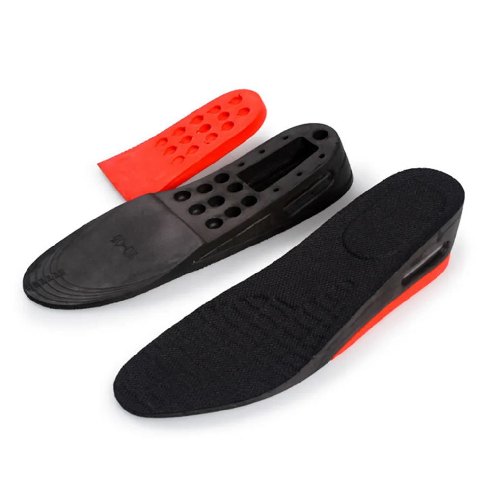 Height Increase Shoes Pad Insole Size L Comfortable Lift Trimmable Shoe Inserts Breathable Soft Insoles for Men