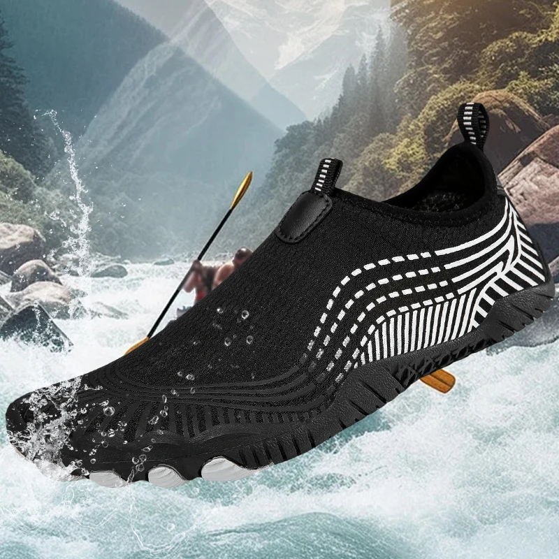 

Весенне-летние унисекс-аквашузы с пятью пальцами 2026 года | Легкие многофункциональные быстросохнущие водные кроссовки для йоги и плавания