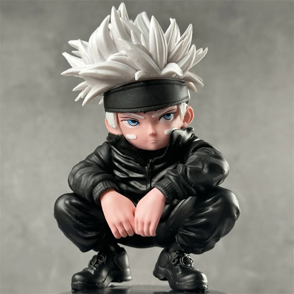 15cm Gojo Satoru Figurki Anime Jujutsu Kaisen Figurka Dekoracja Biurka Kolekcjonerska Model Lalka Ozdoba Samochodu Nowy Rok Zabawki Prezenty