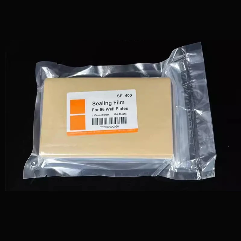 

100Pcs Transparent Sealing Film for PCR Plate 96-well Deep-Well Plate Plastic Sealing Film