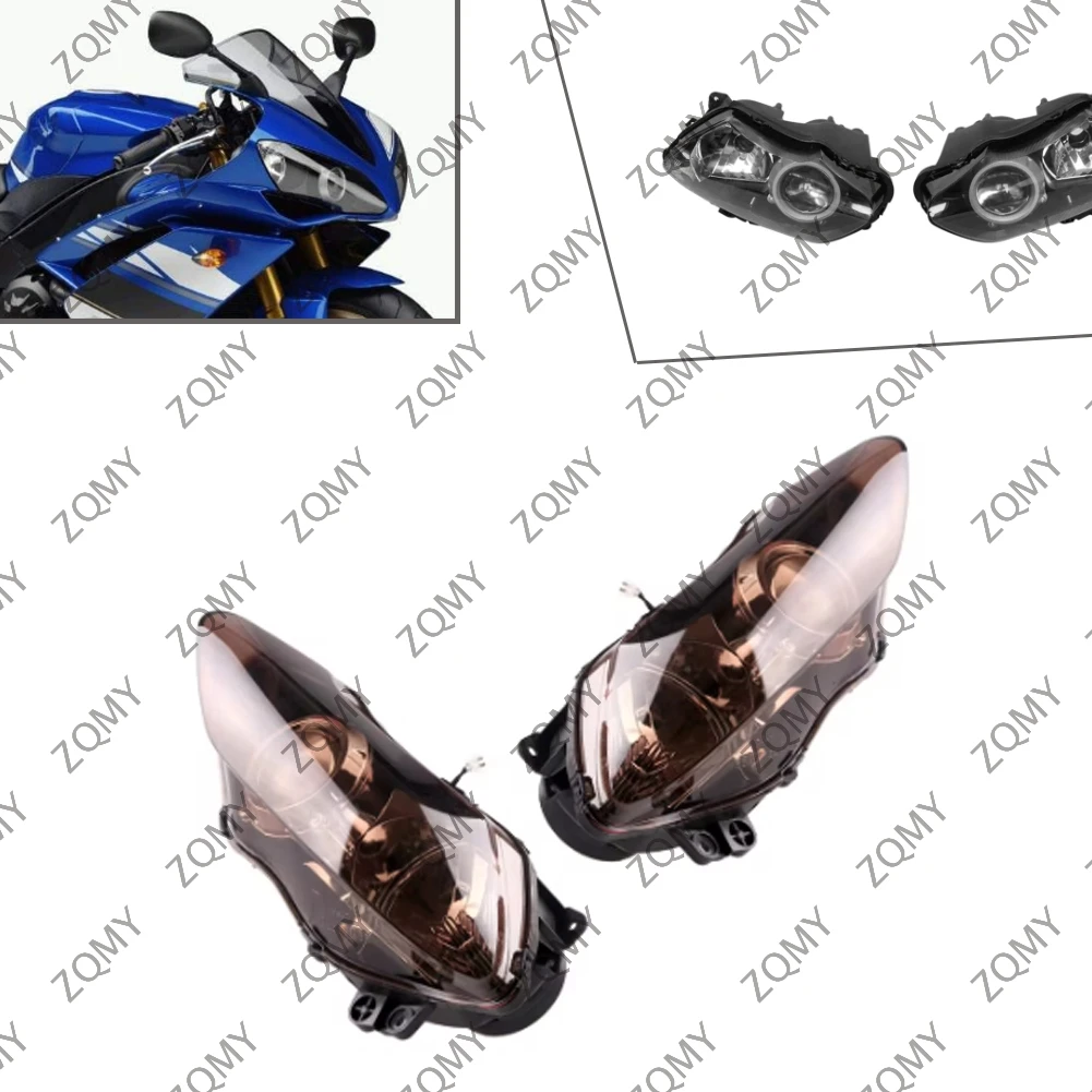 

Motorcycle Headlight Headlamp Head Lamp Light For Yamaha YZF-R1 2007 2008 07 08 YZF R1