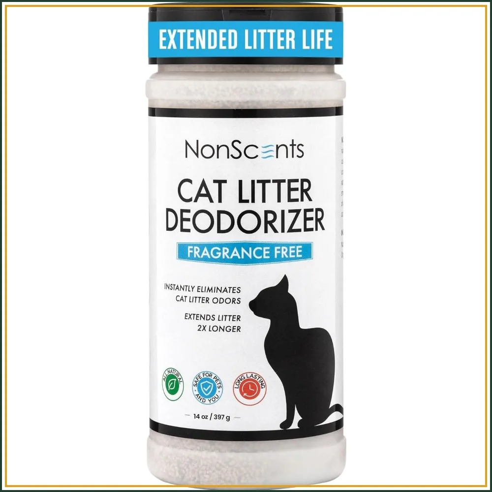 Professional Strength Odor Neutralizer for Cat Litter - Fragrance-Free, 16oz