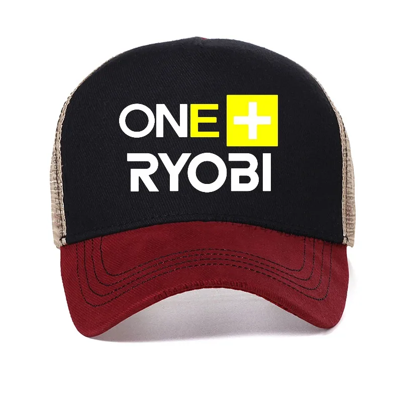 Ryobi Tools One Plus Power Tools Baseball Cap men summer fashion outdoor summer cool Mesh visor hat