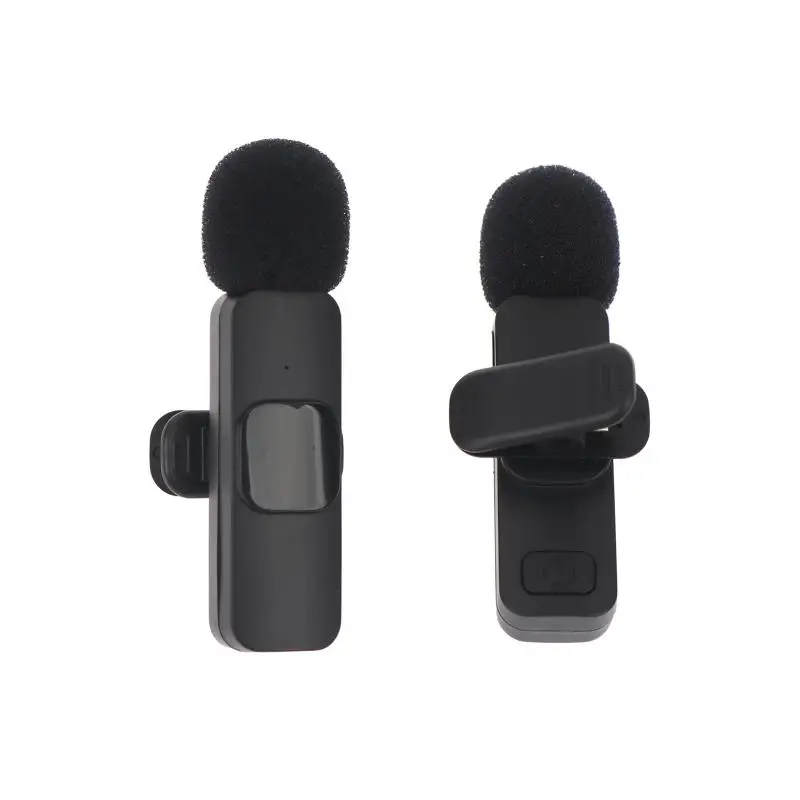 2.4G Wireless Microphone Wide Compatibility for Android Live Streaming Gaming Content Creator Video Shooting
