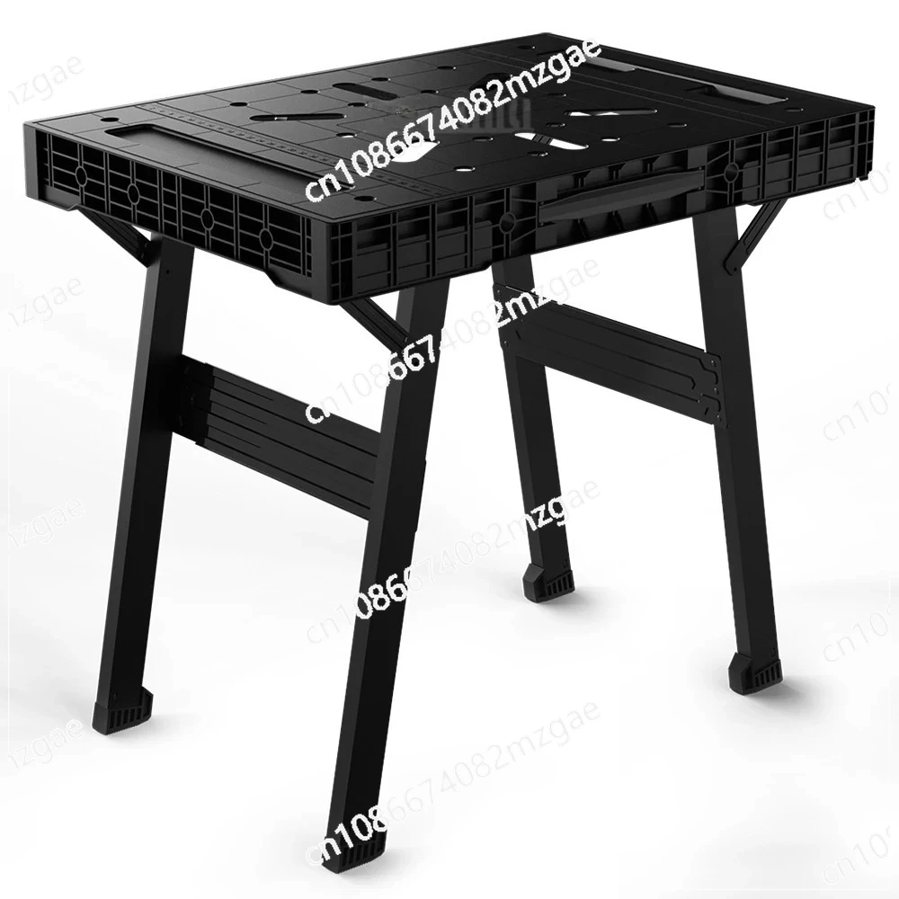 Foldable Outdoor Woodworking Cutting Table Multi-functional Portable Woodworking Workbench