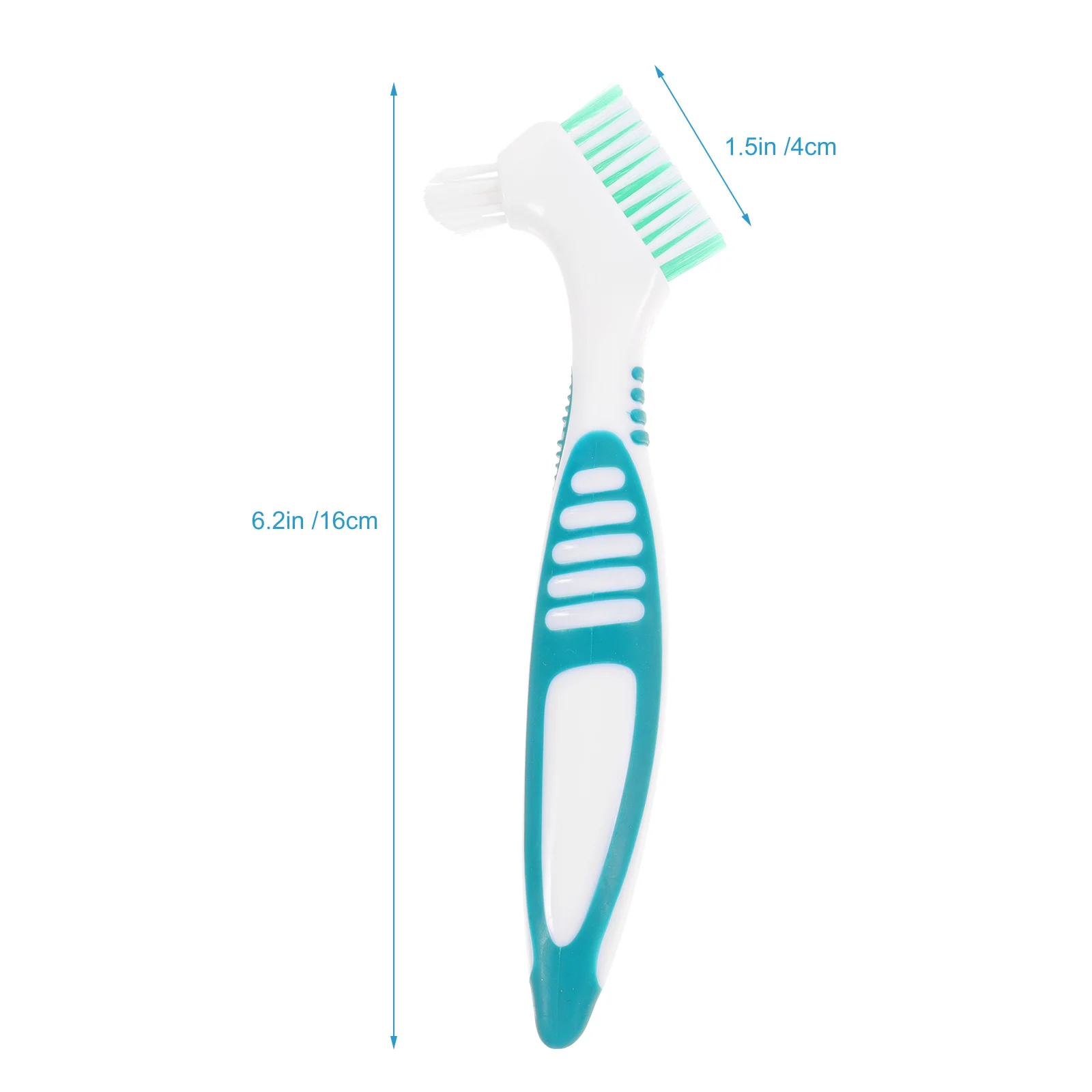 2 juegos de cepillos para dentadura con cubierta, cepillos de dientes de viaje, soportes envueltos individualmente eléctricos