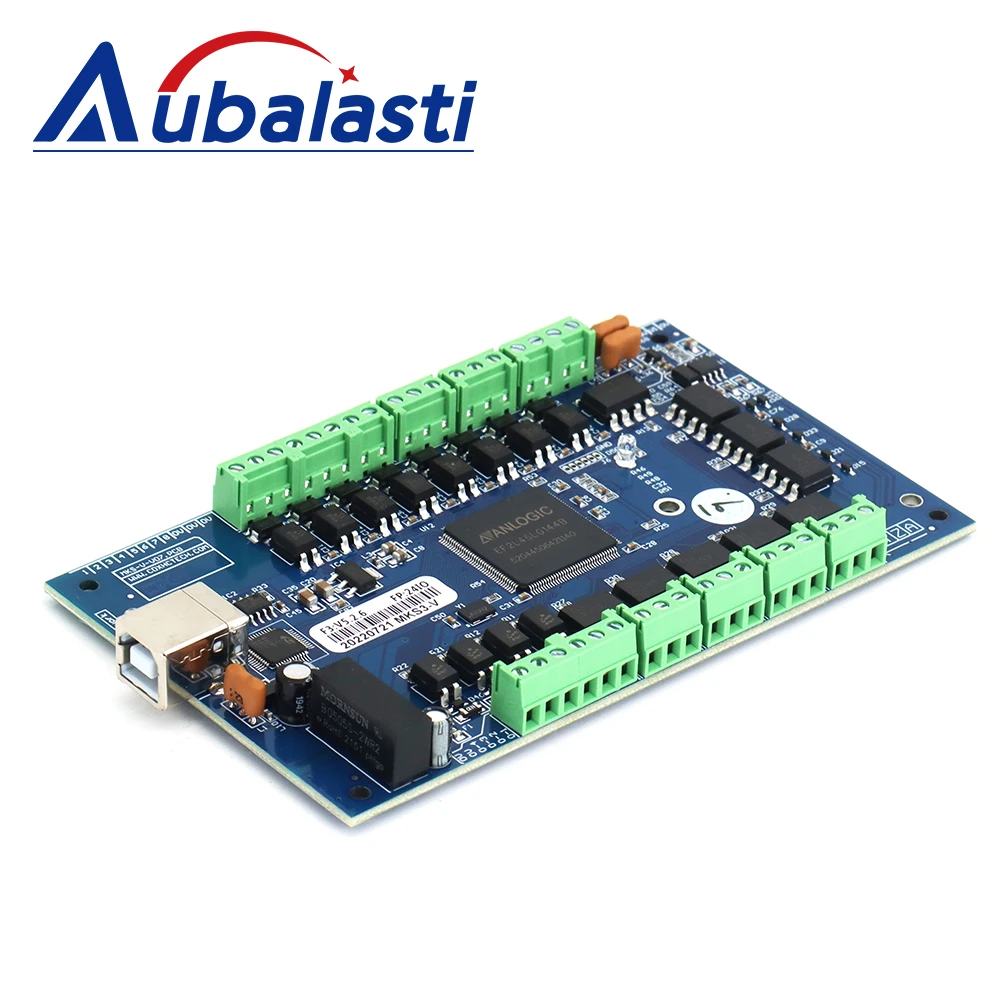 Aubalasti XHC 3/4 Axis USB Motion Control Card MKS3/4-V Isolated Open Collector Output 5V 20mA 2000KHZ Isolation Voltage 3.5KV