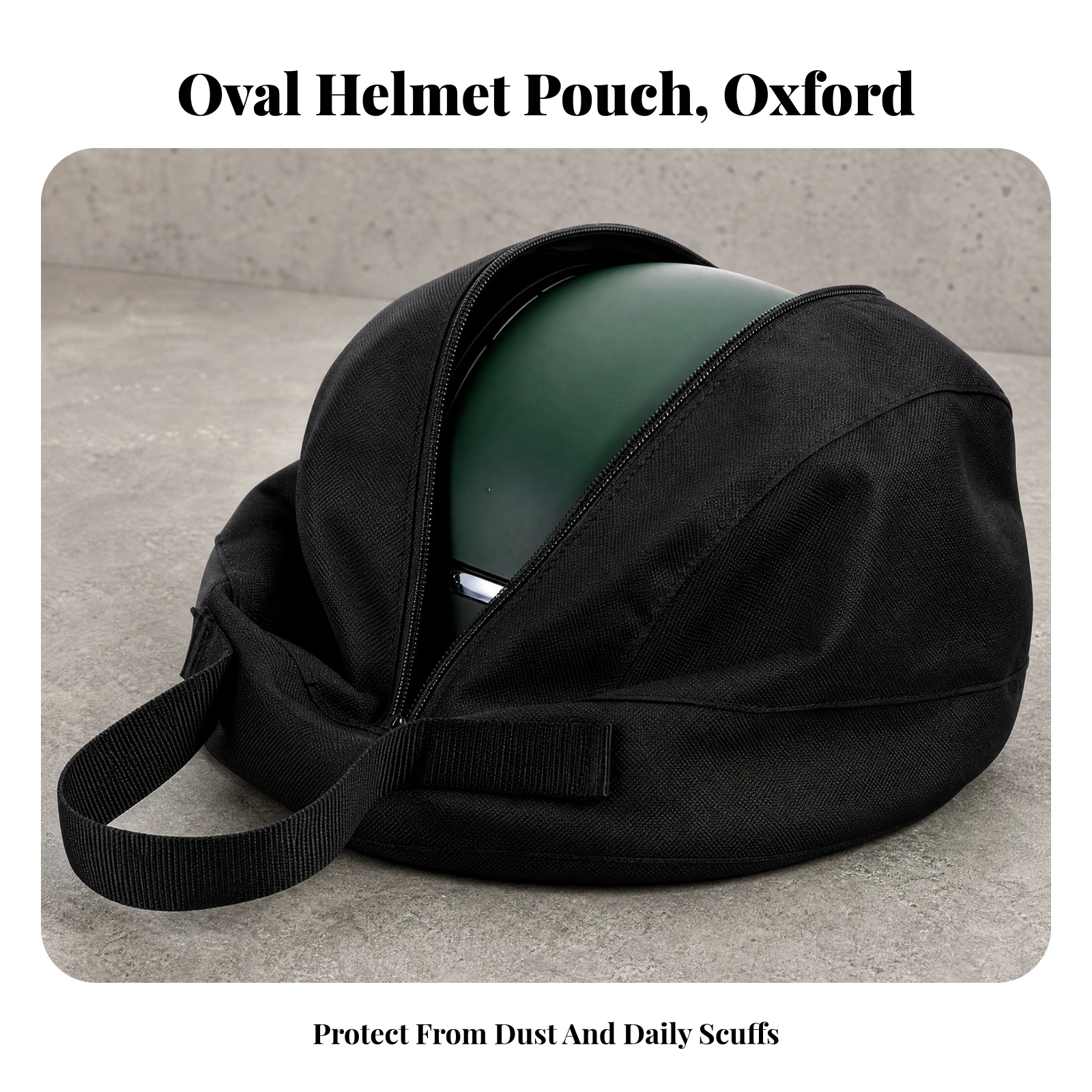 Helmet Storage Bag Long-Lasting Helmet Bag with Carrying Strap Large Capacity Lightweight for Cycling Outings, Commuting