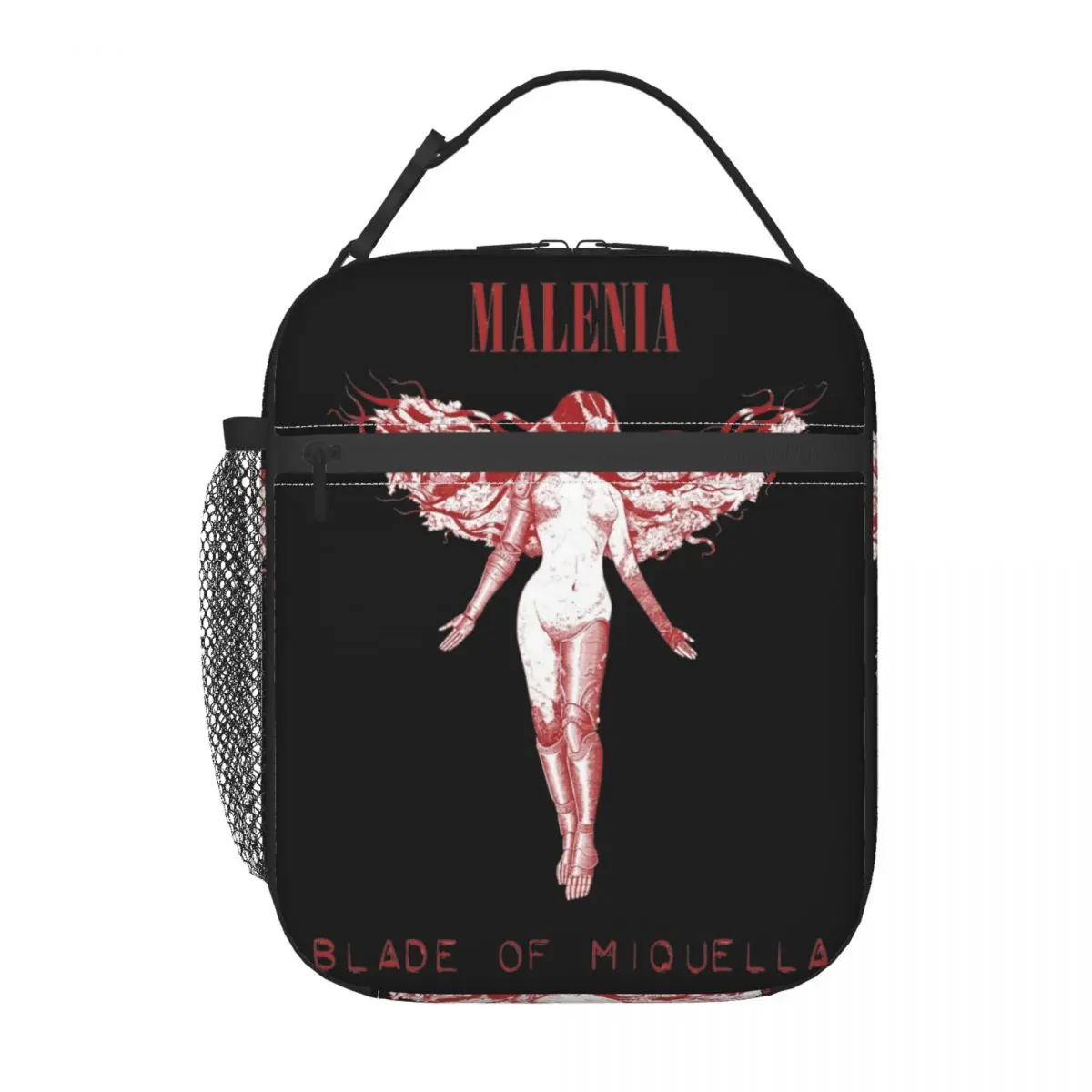 Malenia Blade Of Miquella Product Insulated Lunch Bag School Angel Dark Souls Storage Food Box Portable Cooler Thermal Lunch Box