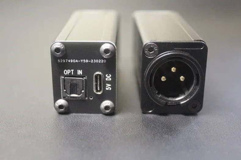 5V Coaxial/Optical to AES Digital Converter, AES to Coaxial Output Adapter