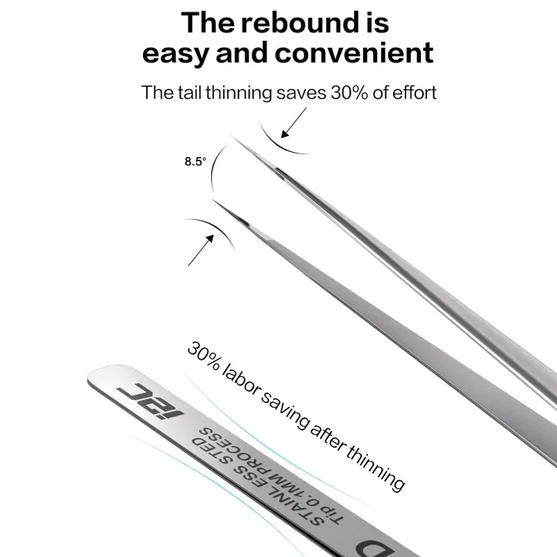 I2C NS(01-04) Super Alloy Tweezers Phone Circuit Repair Hand Tool Non-magnetic Stainless Steel Flying Wire Forceps
