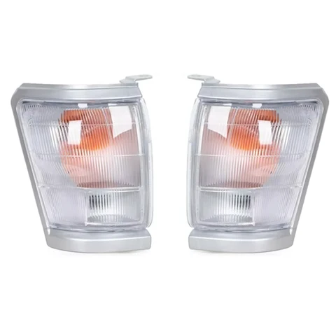 Угловой фонарь для Toyota Hilux 1997 1998 1999 2000 2001, фара, широкий указатель поворота, боковой габаритный фонарь, шахматная отделка