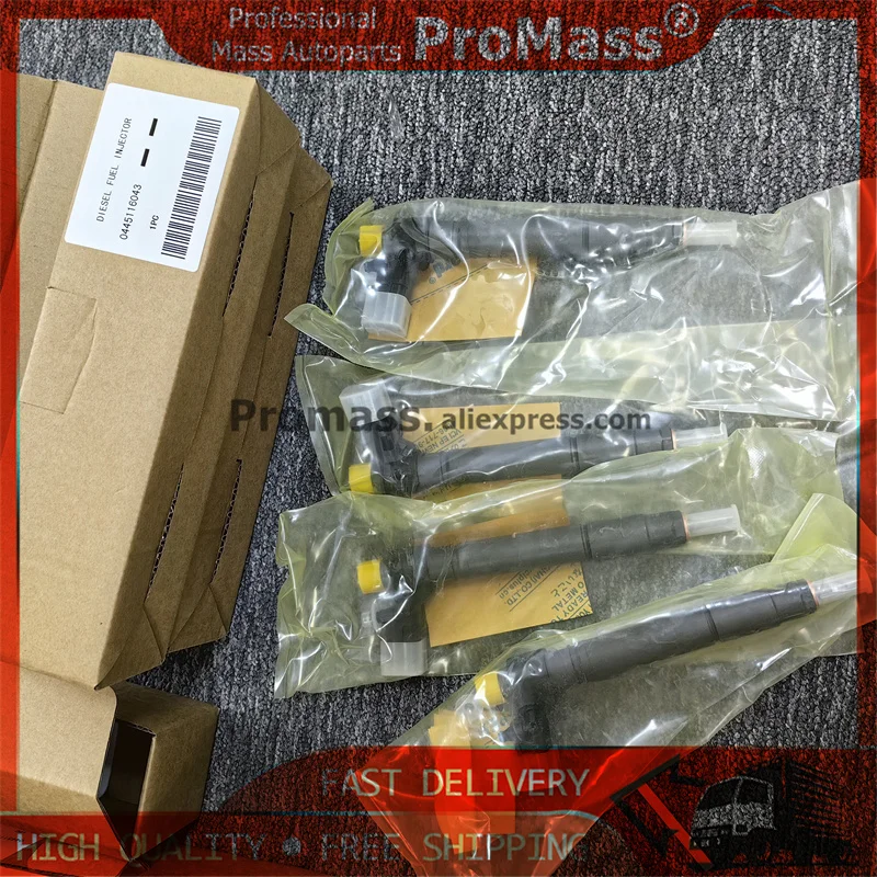 Fuel Injector for Land Rover Freelander 2 Range Rover 2.2 0445116043 9687454480 LR022335 0986435423 02JDE36716 LR056366