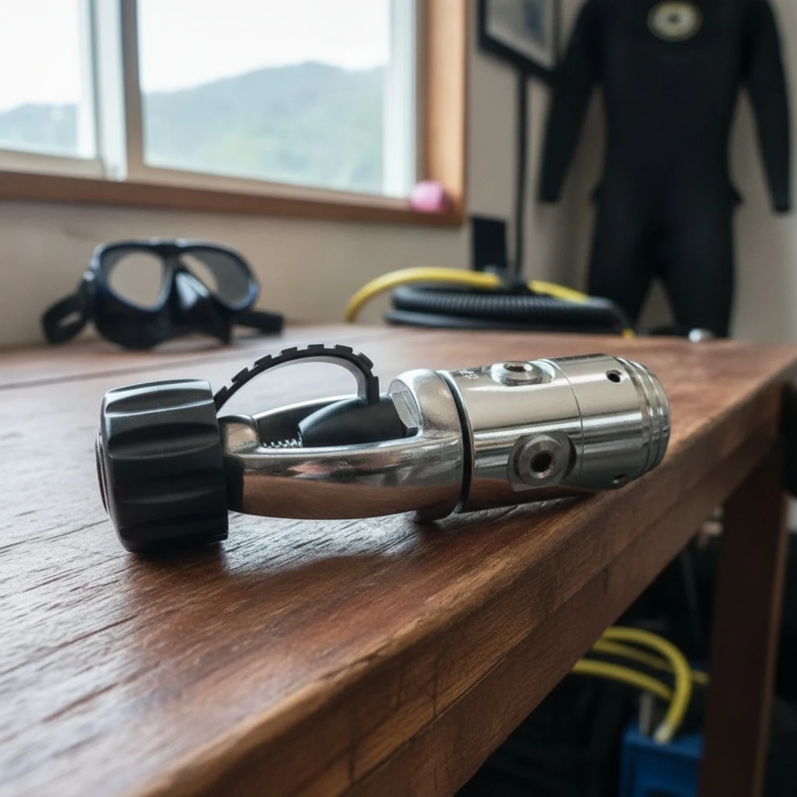 Scuba Regulator Assembly Yoke-Style Scuba Regulator Long-Lasting Lightweight for Divers in Training