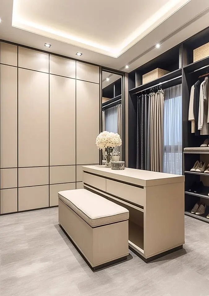 غرف مراحيض الأبواب الزجاجية الحديثة المصنوعة حسب الطلب مناسبة لأثاث غرف النوم