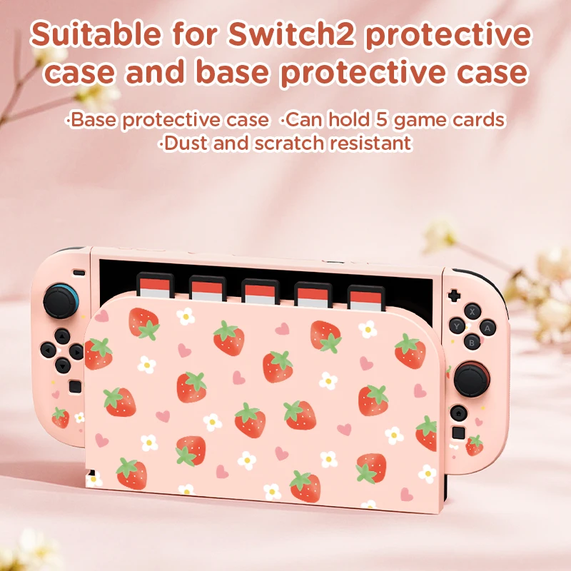 for Switch2 storage combination, protective case and plug-in base case for Switch2, two-in-one set, all-round protection