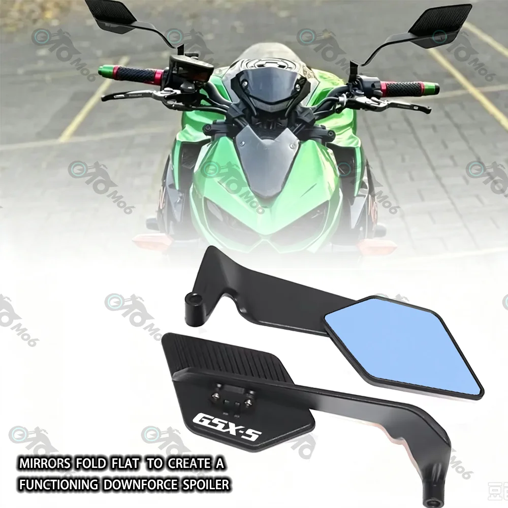 For SUZUKI GSXS750 GSXS1000 GSX-SGT GSX-S250 GSX-S150 GSX S 750 1000 250 150 GS Motorcycle Mirrors Stealth Winglets Mirror