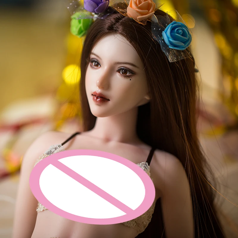 RDR – Mini jouet de poupée étoile 1/4 exquis de 60cm, matériau en Silicone souple, Collection de modèles, cadeau de poupée habillée, boutique de poupées mobile