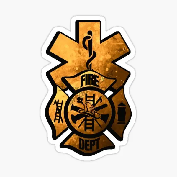 Brave Firefighters Car Body Firefighter Auto Sticker and Decals Motorcycle Styling Accessories Vinyl Waterproof Material