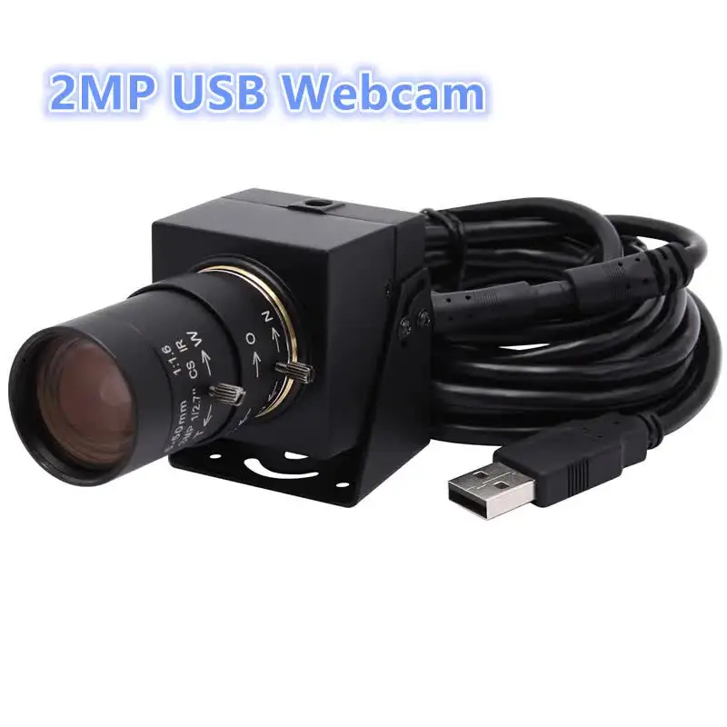 SVPRO High Speed 60fps 1080P USB Webcam CMOS OV4689 Varifocal CS Lens USB Camera For Computer PC Desktop Laptop