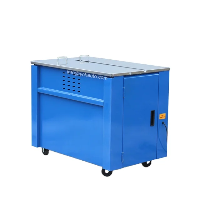 Hot  Semi Automatic Pipe Bundle Strapping Machine With Hot Melting for Small Business Ideas 2024