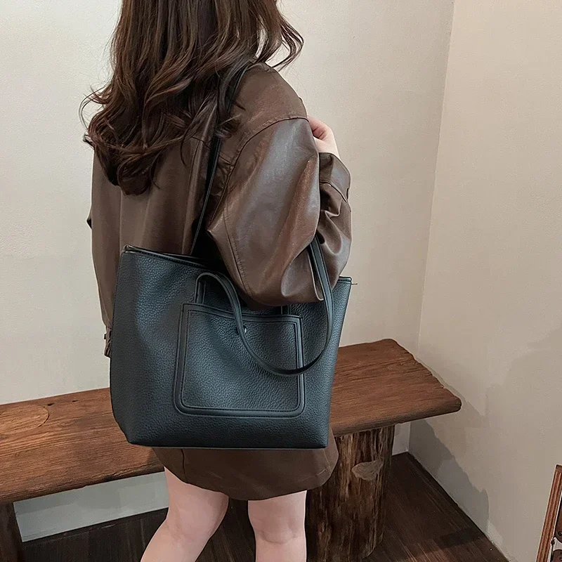 Sense Niche Design Shoulder Bag Commuting Versatile Bag for Women2024New Style Women's Autumn High-end Tote Bag Bolsas Femininas