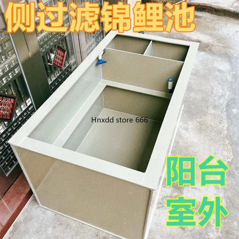 PP plastic plate filter box large ornamental turtle box