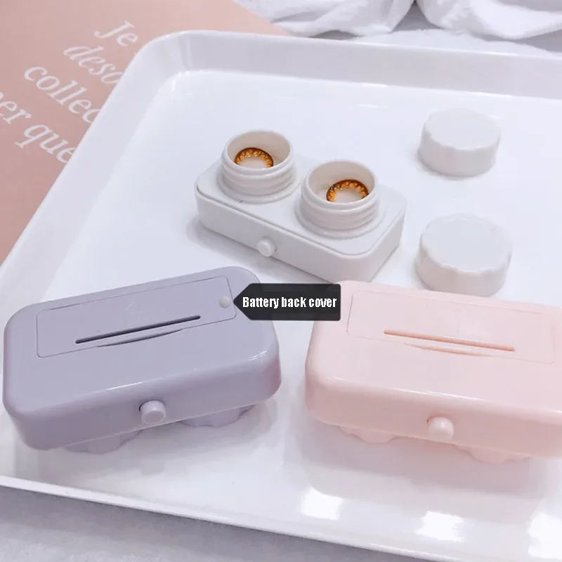 New Electric Contact Lens Cleaner Cosmetic Contact Lens Cleaning Case Portable Glasses Cleaning Machine