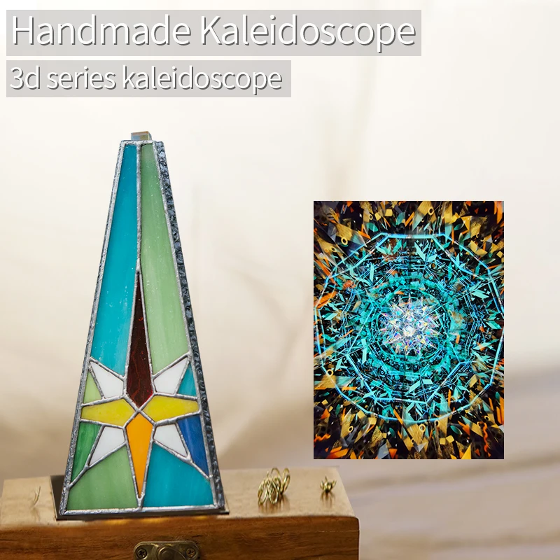 

Star of Bethlehem Novascopes Kaleidoscope Handmade Art Gift Box Desktop Wine Cabinet Home Decoration Birthday Gift High-end Gift