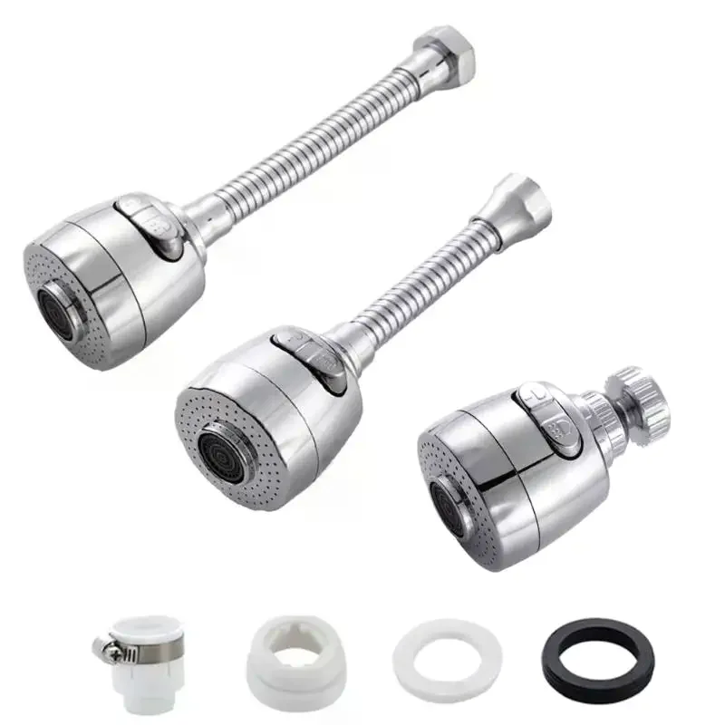 High-Pressure Faucet Connector 360-Degree Swivel Rigid Hose Thick High-Quality Material Faucet Kitchen Faucet Universal Faucet