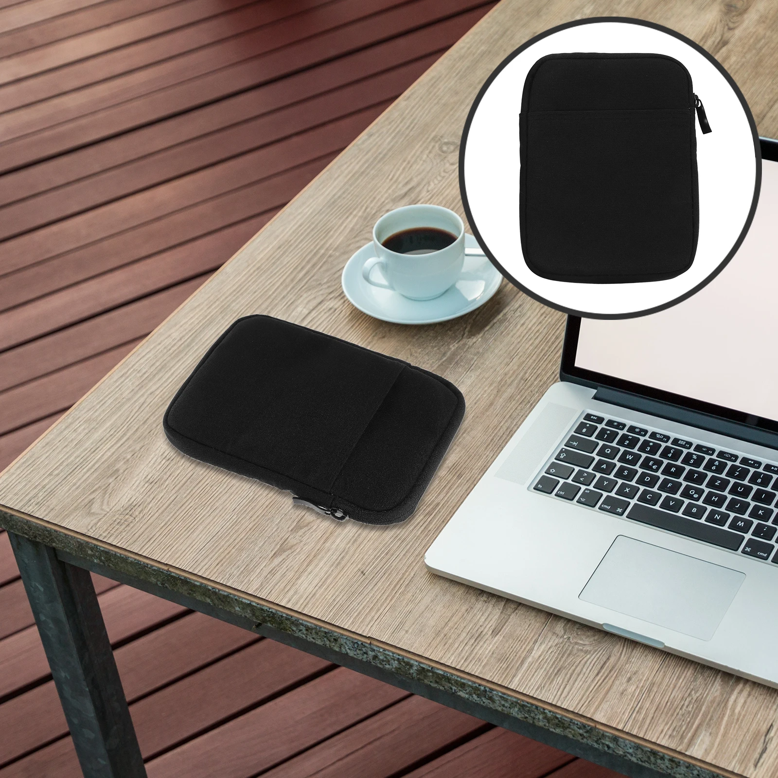 

Чехол для электронной книги, защитная сумка, карман, защитный черный водонепроницаемый тканевый чехол Ant