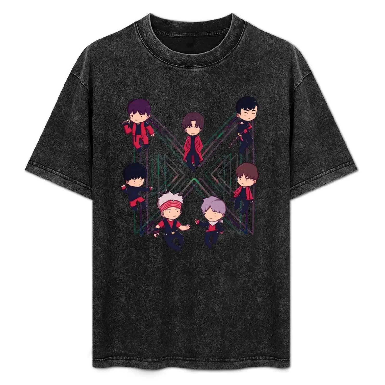 

Monsta X T-Shirt graphic tee shirt Short sleeve tee new edition compression shirt men