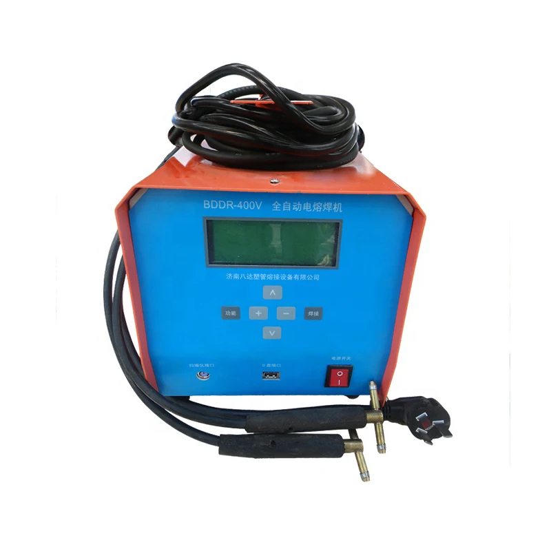 Hot selling HDPE PE 50-315mm pipe electric automatic electro butt fusion welding machine