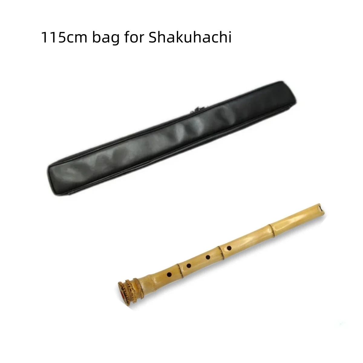 

High Quality portable Zen traditional Japanese Flute Shakuhachi Bag PU case thick shockproof dizi xiao gig cover