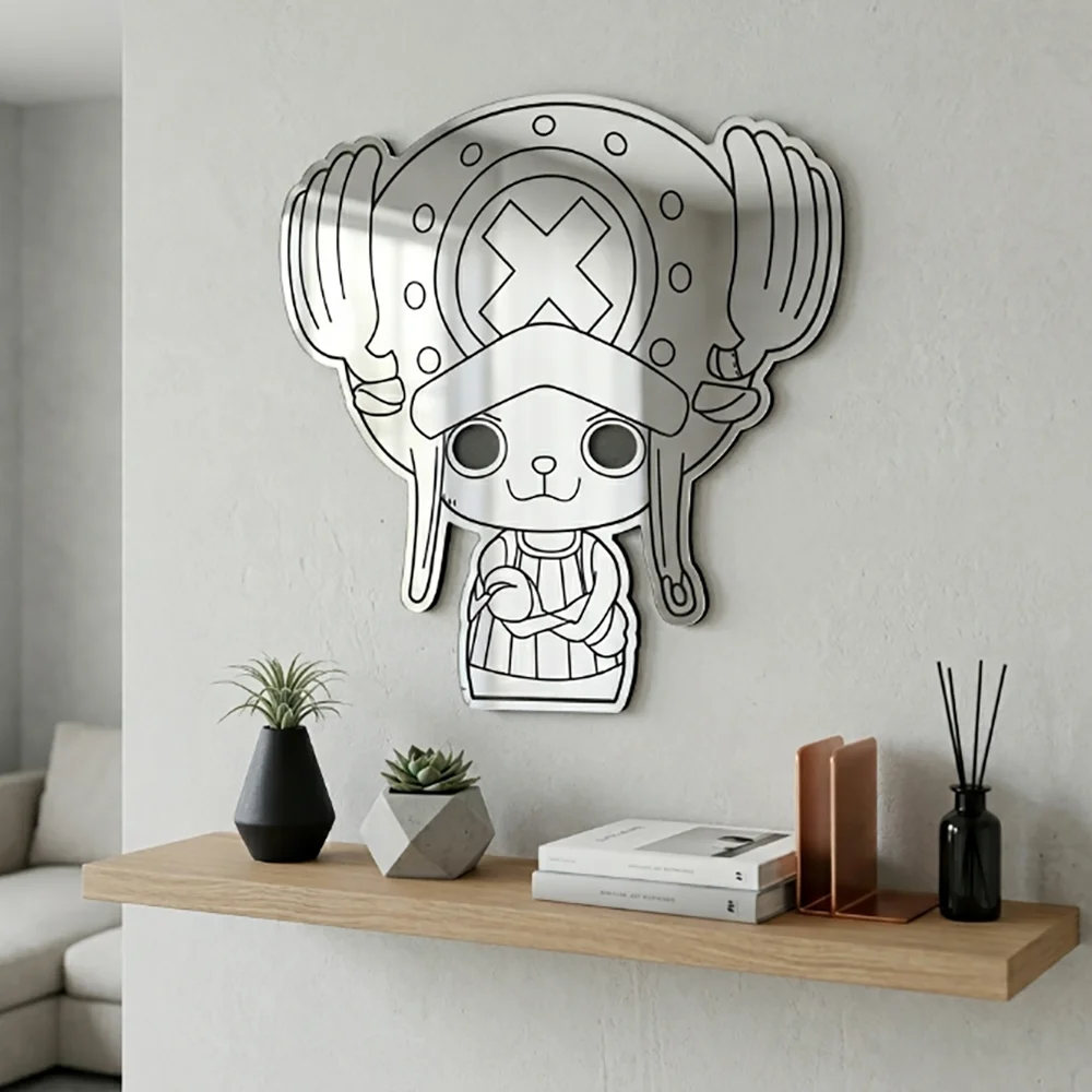 Kawaii Pikachu Acrylic Mirror - Cute Pokemon Anime Wall Decor for Bedroom & Desk, Aesthetic Room Decoration Gift - view 4
