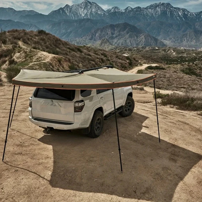High Quality Heavy Duty Short Version 270 Degree Foxwing Awning Durable Camping Side Shade Pickup Truck and SUV
