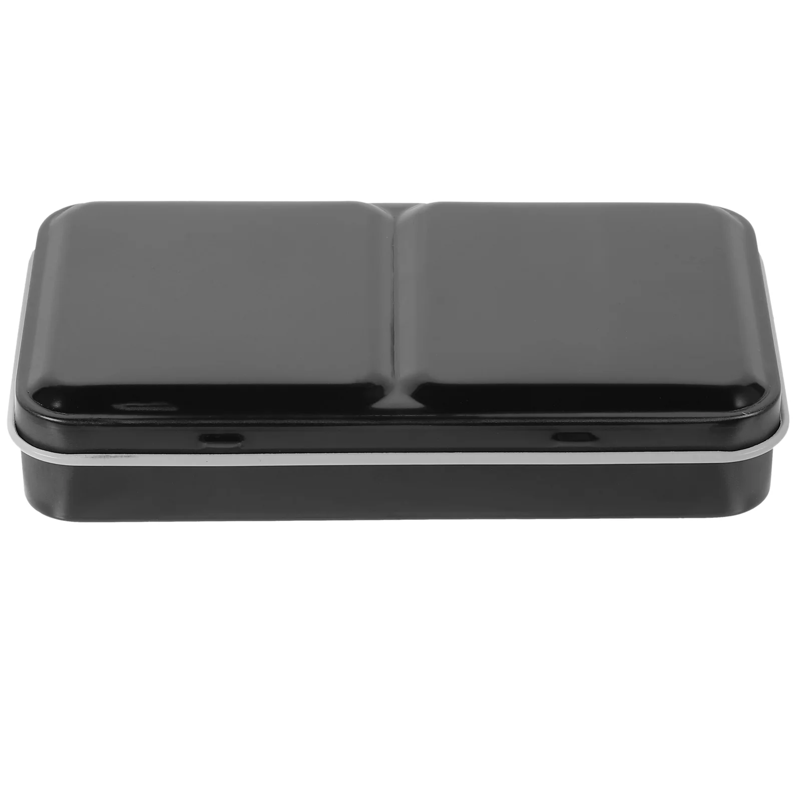 

Blank Palette Tray Storage Boxes Empty Paint Case Watercolor Tins Pan Black Travel