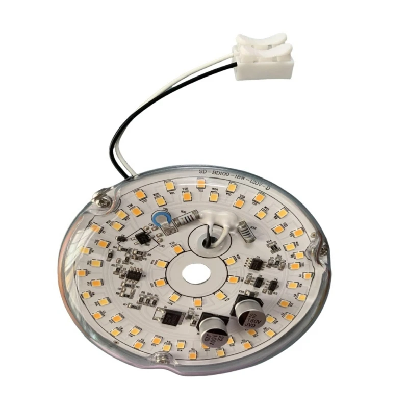 120V 18W LED FAN FAN LIGHT LEDMABLE LED RETROFITS Lampu Dewan Panel