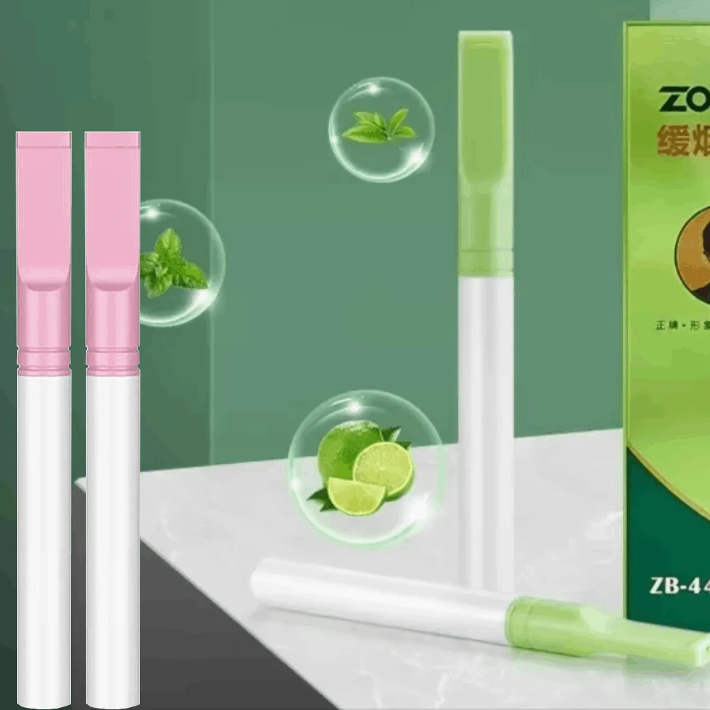 Zobo Mint Zigaretten-Ersatzstab, lindert Raucherzucht, natürliche Inhaltsstoffe, sicher und ohne Nebenwirkungen, frischer Atem