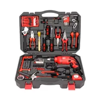 P1044A-1  Tool Set Multi Function Allen Car Tool Kit Box Hex Socket Set Screw Ratchet Hand Tools Set