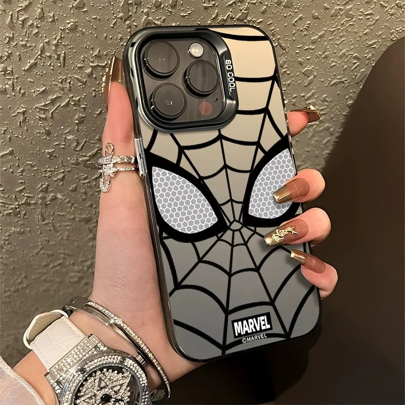 

New Pattern Hot Selling Spider-Man Apply 15/14/13/12/11 Advanced Feeling Classic Handsome Versatile Mobile Phone Shell Gift Toys