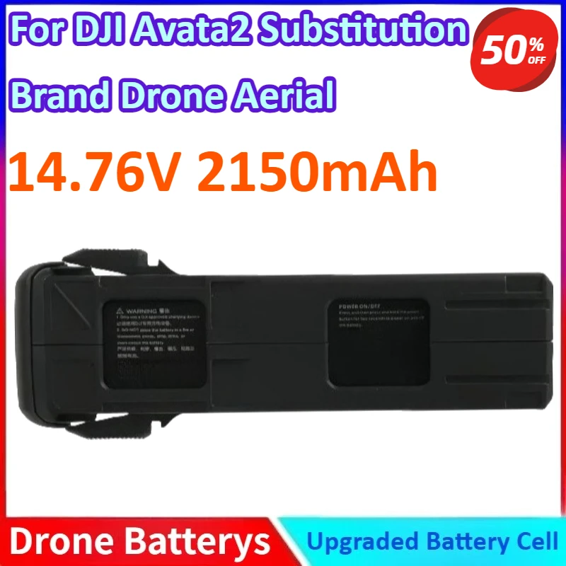 

14.76V 2.15Ah Compatible Intelligent Flight Drone Battery for DJI Avata2 Substitution Brand Drone Aerial Photography Accessories