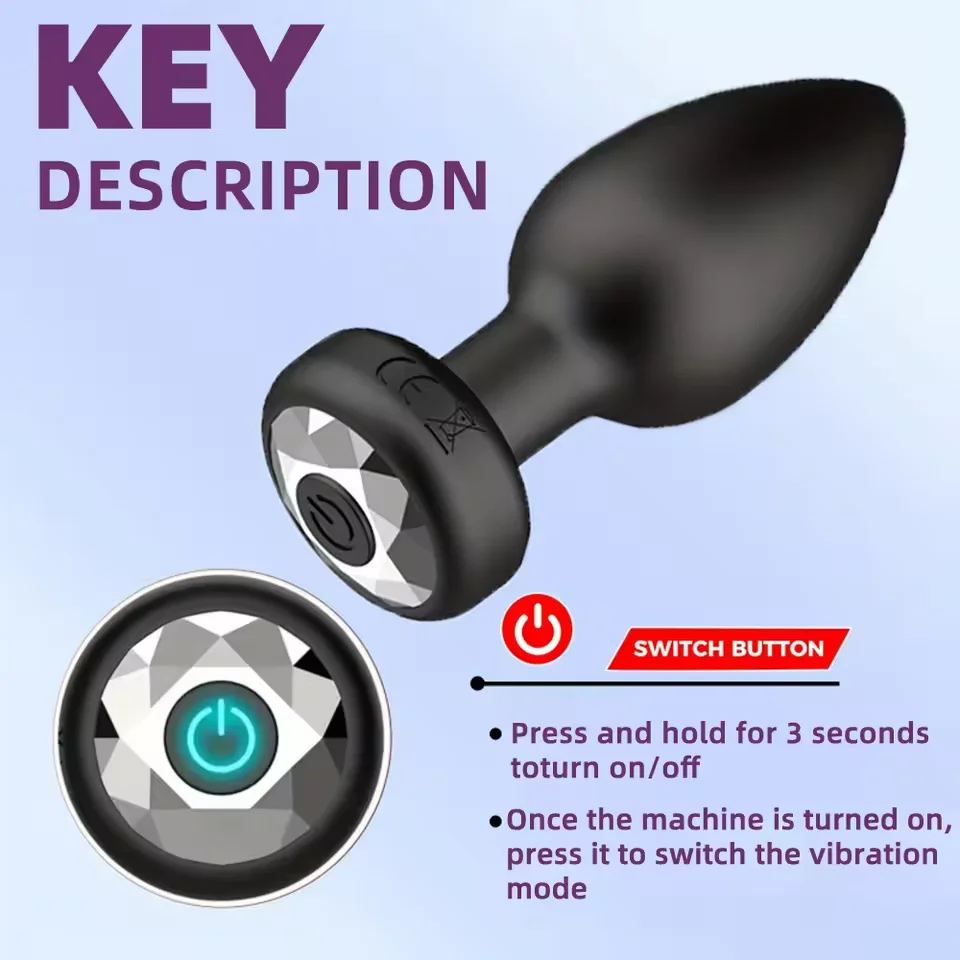 Stimolatore prostatico wireless con app per massaggio anale_voghion.com