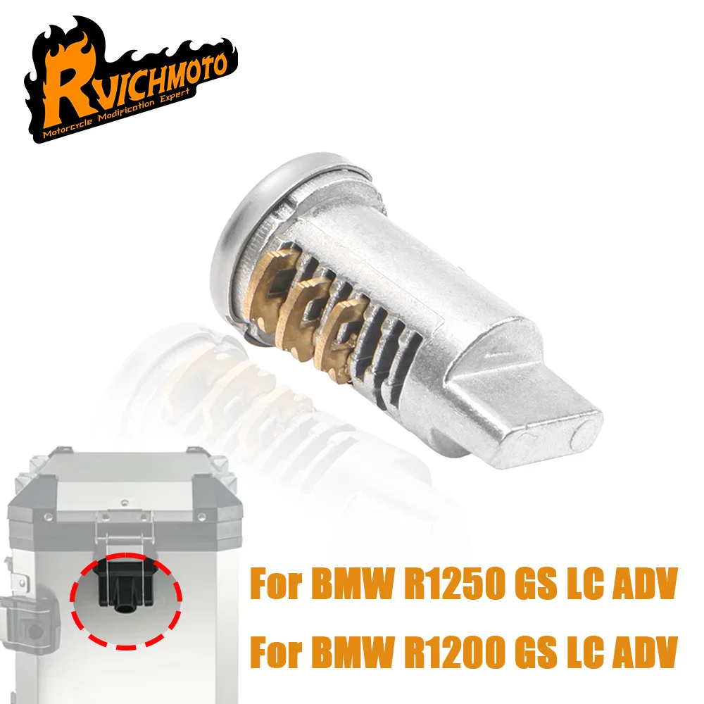 

Motorcycle Key Cylinder Lock Cylinder Core Plug Trunk Saddlebag Top Case For BMW R1250GS R1200GS LC Trunk Top Saddle Box Key 1PC